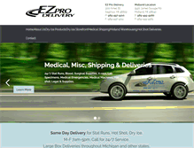Tablet Screenshot of ezprodelivery.com
